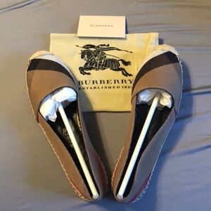 ONE DAY SALE! Burberry Hodgeson Flat Espadrilles
